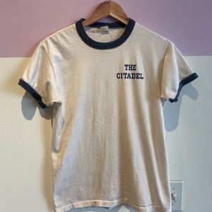 The Citadel Vintage Ringer Tee
